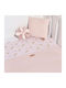 Baby Oliver Pătură Pepinieră Swaddling pături 100% bumbac Roz Pink 75x95cm