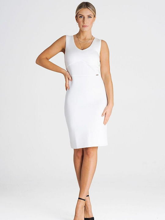 Figl Βραδινό Φόρεμα Λευκό