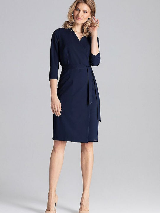 Figl Dress Navy Blue