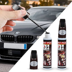 Carro 240259 Πινελάκι & Στυλό Επιδιόρθωσης Χρώματος Αυτοκινήτου Touch Up Paint Μαύρο 12ml