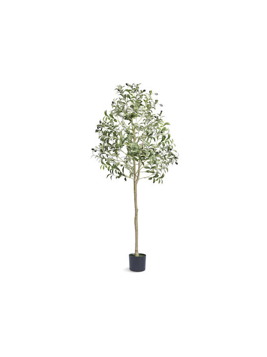 Vevor Artificial Plant in Pot Olive Green 155cm 1pcs