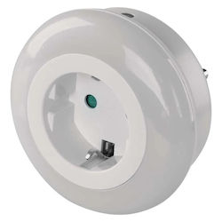 Emos Φωτιστικό Νυκτός LED 7.9x7.9x6.6εκ.