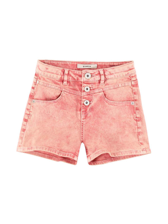 Garcia Jeans Șort/Bermude pentru copii Denim Short Roz