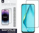 Sonique Hardy Glass 2.5D 0.33mm Full Glue Full Face Tempered Glass Black (Huawei P40 Lite)