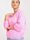 Figl Damen Pullover Wolle Rosa