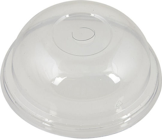 Ecocraft Disposable Cup Lids Dome Transparent Colour (100pcs)