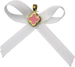 Makwedding Christening Charm Pendant White 25pcs