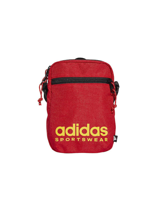 Adidas Ανδρική Τσάντα Ώμου / Χιαστί Κόκκινη