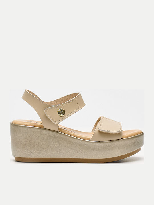 Comodissima Anatomische Damenplattformen Beige