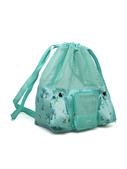 Kiokids Crocodiles Kids Bag Pouch Bag Green 30cm