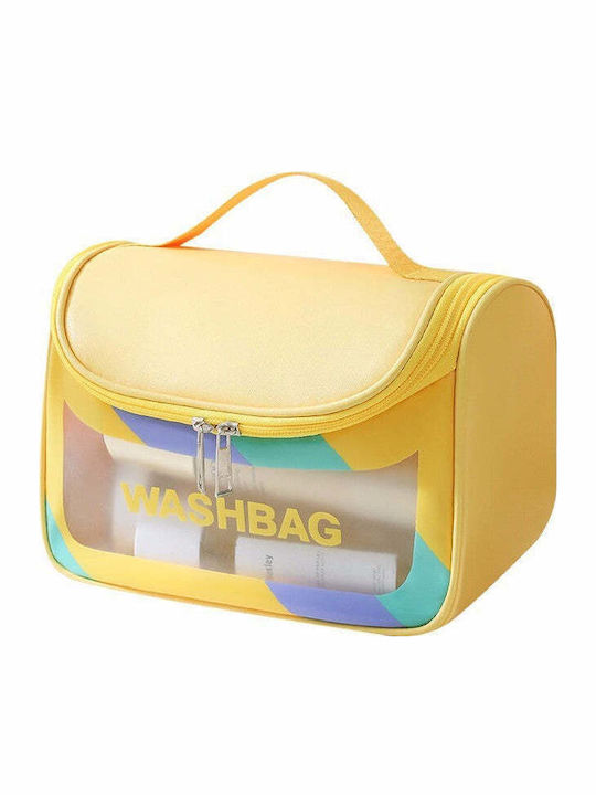 Toiletry Bag in Yellow color 22cm