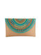 Boho Luxe Handmade Bag Turquoise Dream