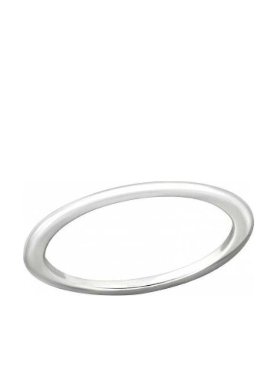 Inel argint 925 stil bandă de nuntă, mărime 48 Inel argint 925 stil bandă de nuntă, mărime 48