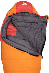 Sac de dormit Single Mumie Portocaliu