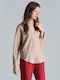 Figl Women's Long Sleeve Shirt Beige