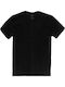 Men's Undershirt Short-sleeved in Black Color