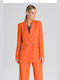 Figl Long Women's Blazer Orange