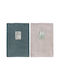 Beauty Home Tea Towel from 100% Cotton in Gray Color 40x60cm 2pcs