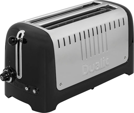 Dualit Lite Long Φρυγανιέρα 2 Θέσεων 2000W Μαύρη