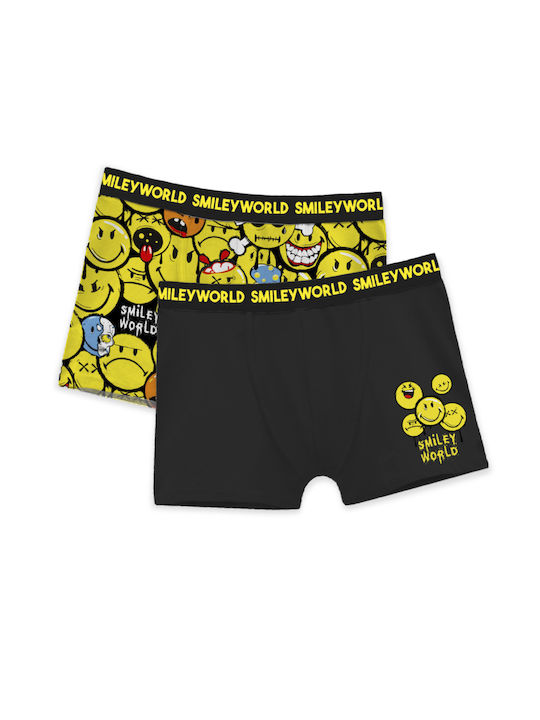 Ανδρικά Μποξεράκια Multicolor με Σχέδια 2Pack
