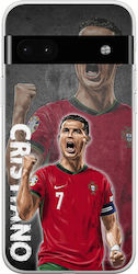 Euro 2024 Cristiano Ronaldo Google Pixel 6a 5g Flexible Tpu Διάφανη Σιλικόνη