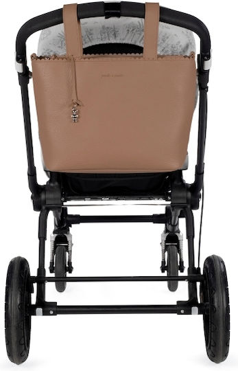 Pasito a Pasito Shoulder/Hand Diaper Bag Brown 34x30cm.