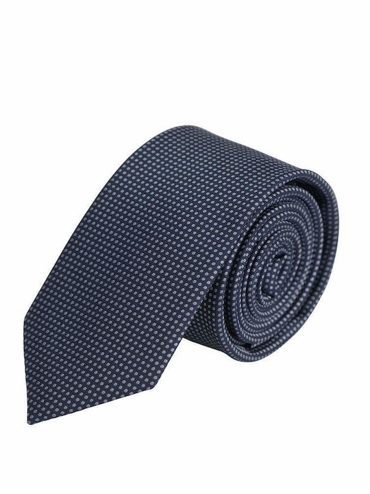 Prince Oliver Micro Pattern Dark Blue Tie Width...