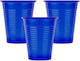 Bournas Medicals Einwegbecher Kunststoff Blau 1...
