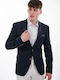 Massimo Veneziani Men's Suit Jacket Navy