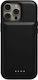 Mophie Umschlag Rückseite Kunststoff Schwarz (iPhone 15 Pro)