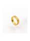 Men's Gold Plated Silver Ring