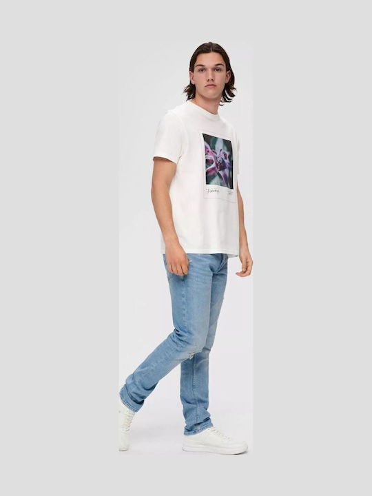 Rick Ανδρικό Παντελόνι Τζιν με Slim Εφαρμογή Blue