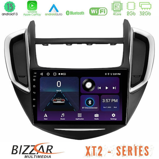 Bizzar Ηχοσύστημα Αυτοκινήτου 2DIN (Bluetooth/USB/WiFi/GPS/Apple-Carplay/Android-Auto) με Οθόνη Αφής 9"
