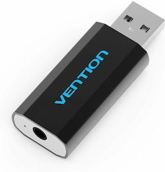 Vention Externă USB Carte de sunet VAB-S15-B