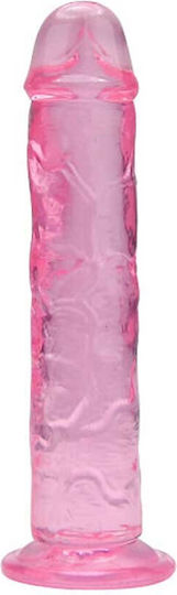 Loving Joy Dildo Realistic Cu Scrotum Și Ventuză Roz 18cm