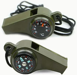Pfeife Kompass Thermometer Khaki Pfeife Kompass Thermometer Khaki