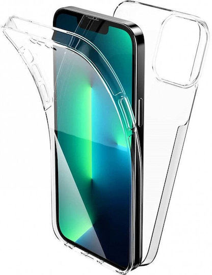 360 Full Cover Σιλικόνης / Πλαστικό 0.3mm Διάφανο (iPhone SE 2022/2020)