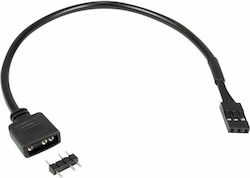 Καλώδιο Inter-tech 1x 3pin 5v Rgb > 1x Vdg Connector 20cm Retail Καλώδιο Inter-tech 1x 3pin 5v Rgb > 1x Vdg Connector 20cm Retail