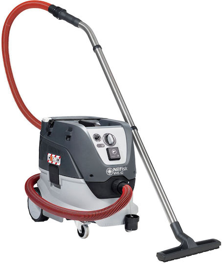 Nilfisk VHS 42 L30 MC PC Vacuum Dry 1400W with Plastic Bin 30lt
