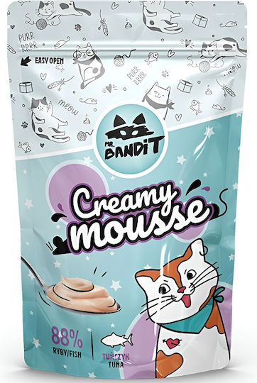 Mr. Bandit Răsfățuri Cu Ton Și Cartofi Pentru Pisici 60gr