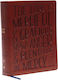 Kjv, Journal Reference Edition Bible, Verse Art Cover Collection, Leathersoft, Brown, Red Letter, Comfort Print
