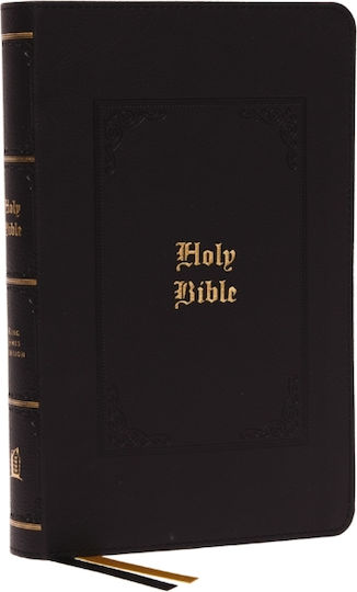 Kjv, Personal Size Large Print Reference Bible, Vintage Series, Black Leathersoft, Red Letter, Comfort Print