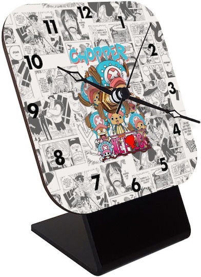 Koupakoupa Wooden Desktop Clock Chopper One Piece