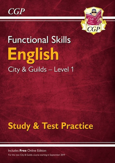 Functional Skills English City Guilds Level 1 Study Test Practice Ltd Cgp