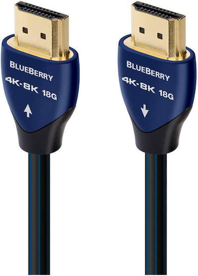 Audioquest Blueberry Cable HDMI male - HDMI male 1m Μαύρο