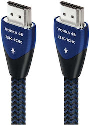 Audioquest Vodka 48 HDMI 2.1 HDMI male - HDMI male 1m Ασημί