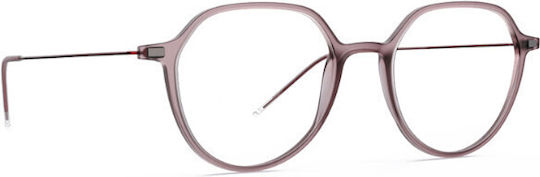 Lool Node Plastic Eyeglass Frame Brown BRRD