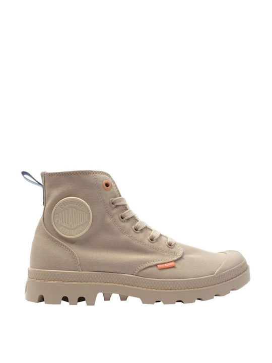 Palladium Pampa Monopop, Γυναικεία Sneakers Μπεζ