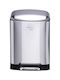 Dirt Devil Metallisch Badezimmer Mülleimer 6Es Silber