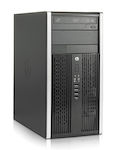 HP 6200 Pro MT Generalüberholter Grad A (Kern i5-2500/4GB/500GB SSD/Kein OS)